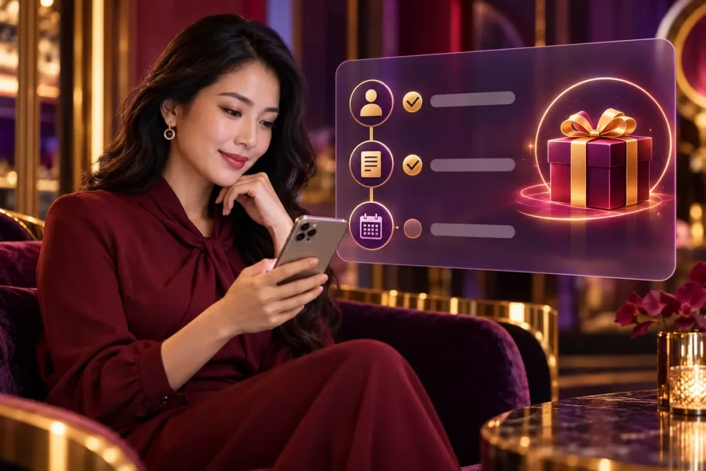 Người dùng kiểm tra checklist và lịch áp dụng điều kiện khuyến mãi Nova88