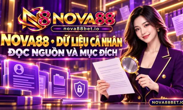 Cách tạo tài khoản Nova88: Góc nhìn bảo vệ dữ liệu