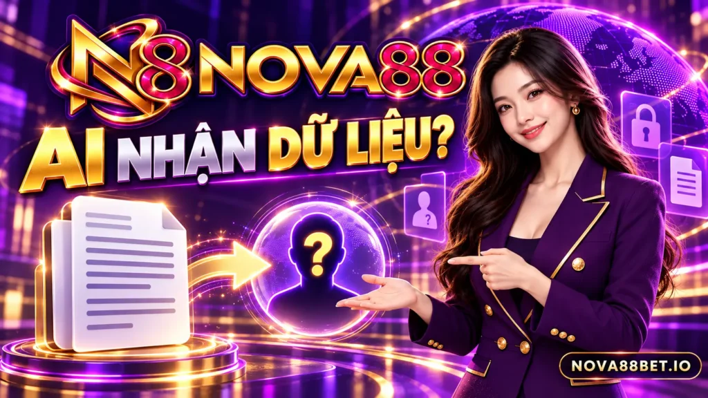 Nhân vật nữ minh họa ai nhận dữ liệu? trong nội dung bảo vệ thông tin Nova88