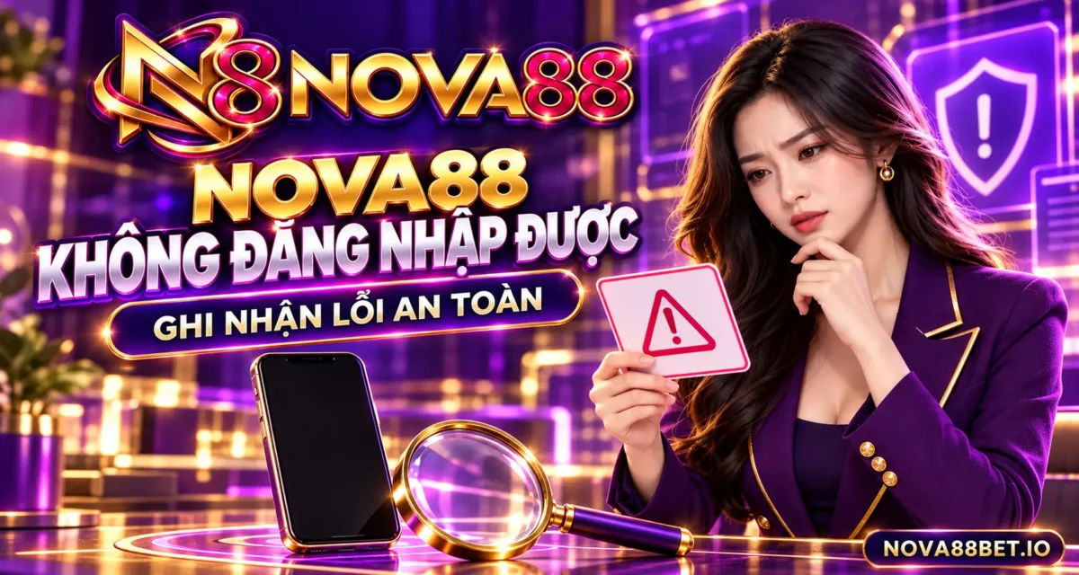 Nhân vật nữ minh họa nova88 không đăng nhập được cho bài bảo vệ tài khoản Nova88