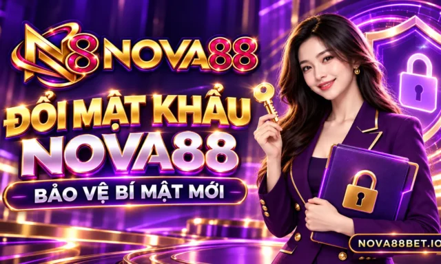 Cách đổi mật khẩu Nova88: Nguyên tắc bảo vệ tài khoản