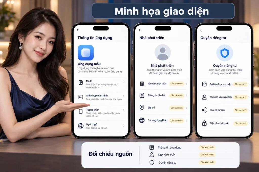 Các bước xác minh Nova88 app iOS, nhà phát triển và dữ liệu riêng tư