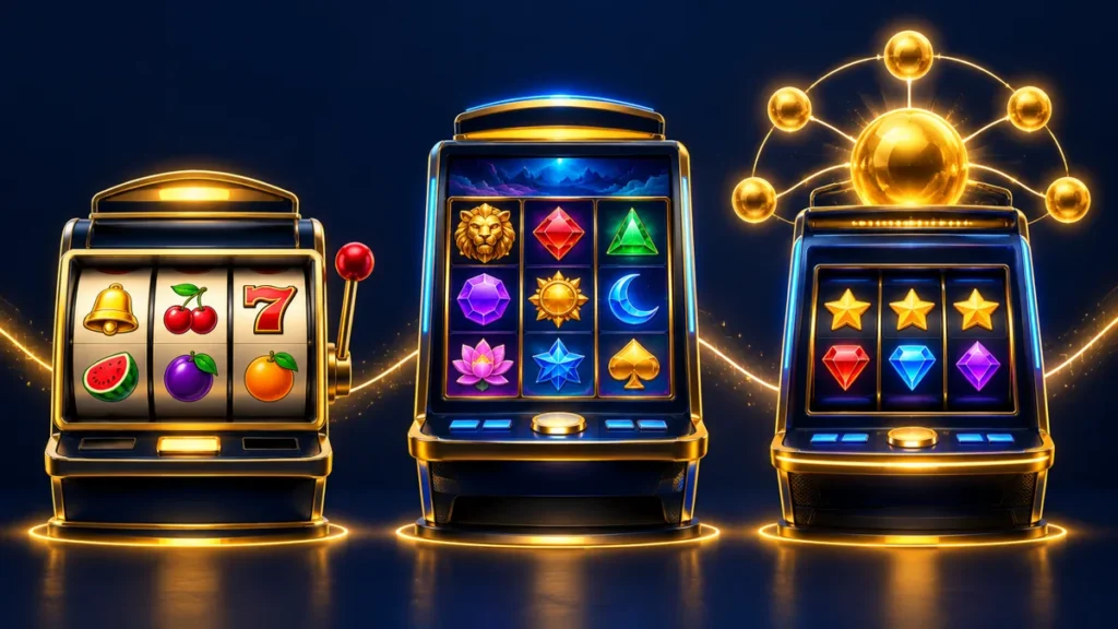 Minh họa các nhóm slot phổ biến trên Nova88