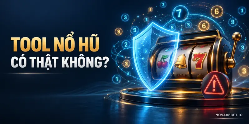 Tool nổ hũ có thật không? Minh họa RNG, cảnh báo ứng dụng dự đoán và Nova88bet